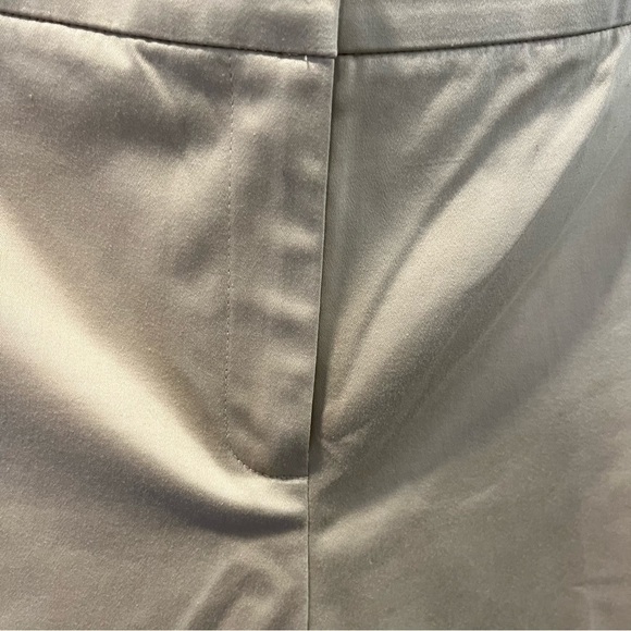 Lafayette 148 New York Tan Straight Leg Trousers 8 - Picture 3 of 10